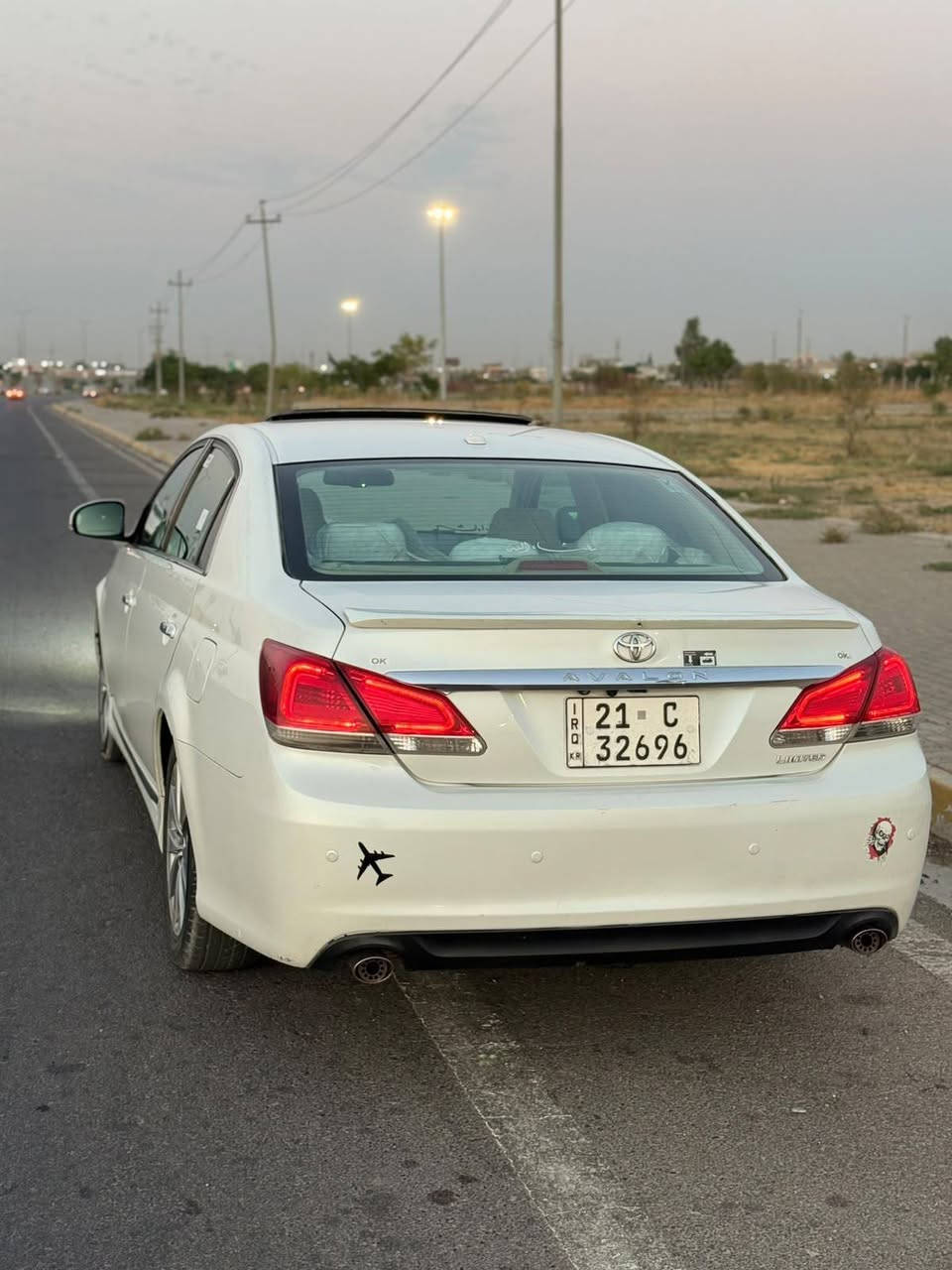 تويوتا افلون موديل 2011 خلیجی
سنوية رقم جديد  شرط تحويل غرامات
سیارە بسمنە
سیارە ماشی 140
گير محرك تبرید بشرط 
سيارە4 قطع صبغ بدون ‌ 
بدون ضرر
سعرها 122$ بي مجال قليل
مكاني كركوك
رقم موبايل *********** كركوك, العراق
