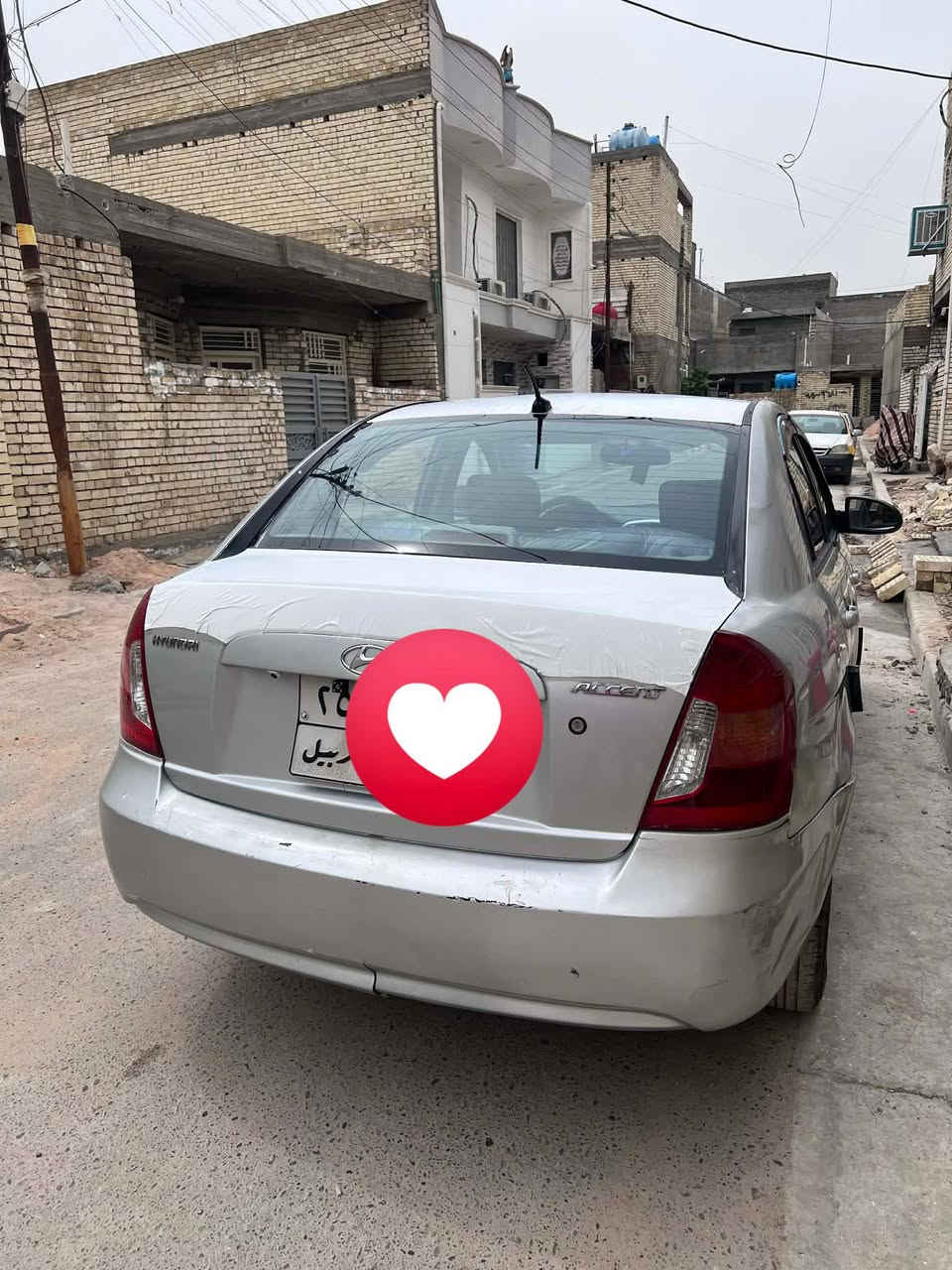 السلام عليكم اكسنت 2010 رقم أربيل للبيع 
حداديه امامي خلفي جديد تبريد ثلج  تخم تاير جديد السياره خير من الله السعر 67 وبيها مجال الاتصال ***********
