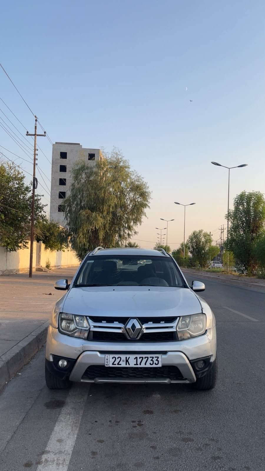رينو داستر 
موديل 2018
فحص هزه نويه 2027 
سە نه وی  2031
پێش و پشت کەپس بێ لێدران.
ته حويل برانه وه به شه رت.    
***********سبوغ عامه جاهزه سعري ٦٠ وه ره قه أربيل, العراق

