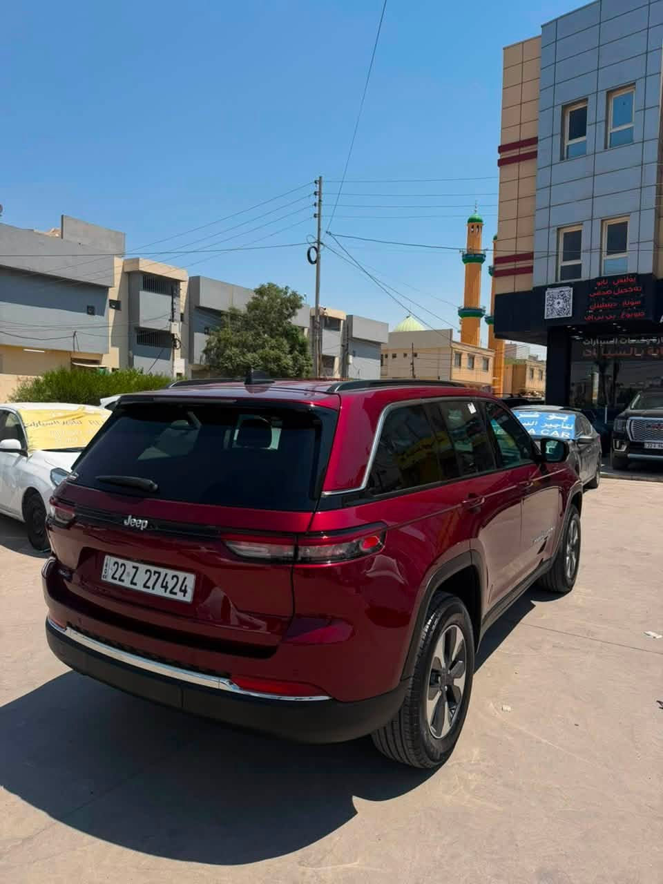 سلام عليكم
Jeep 4xe 
السياره فول الفول موديل ٢٠٢٤ ماشيه ٤٩ ميل بدون دواخل بدون ايرباك مكاني اربيل 
***********
***********
