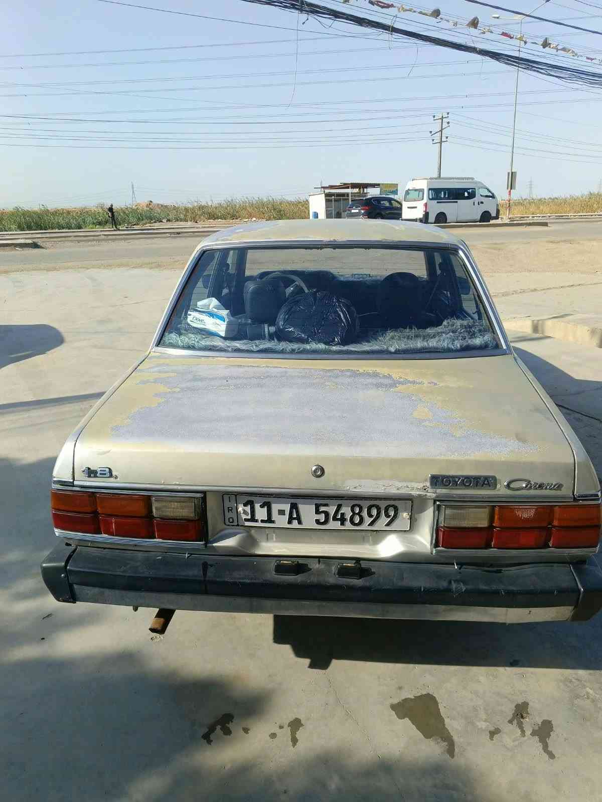 السلام عليكم شباب 🌹
🚗 كرونة موديل 81 للبيع
السيارة جاهزة وتبريدها ثلج ❄️
رقم بغداد إنكليزي
تحويل ثاني يوم
سيارة خير من الله
صدر وحدادية
سيارة بلادية
ممصبوغة، بيها نقص صبغ بسيط للجمالية
ترايك للبصرة
💰 السعر: 35
📍 المكان: بغداد – فلكة سلمان باك
📞 للاستفسار 
***********
