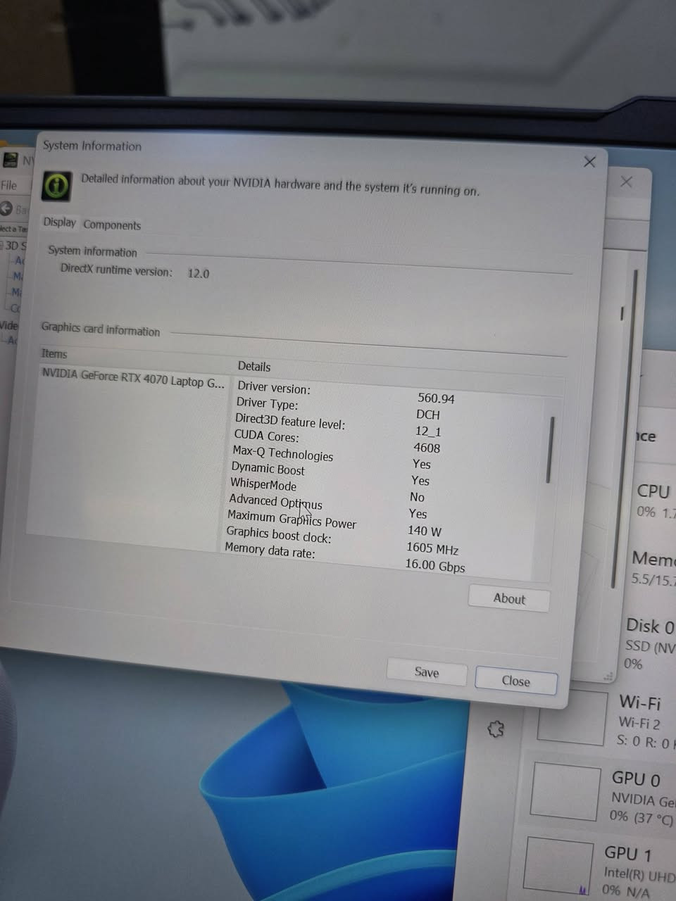 Lenovo Legion 5 Pro
Core i9-13900HX 
RAM 16GB DDR5
HARD 1TB SSD 
SCREEN 16 INCH
2K - 240HTZ 
RTX 4070-8GB 140W
Battery 97% 
خاوێنی - نضافة 100%
هەولێر
***********
