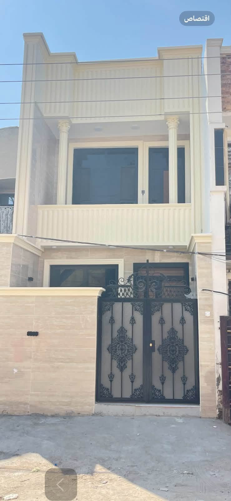 السلام عليكم
دار للبيع / الغزالية / مربع الصديق شارع مدير الامن / بناء ٢٠٢٦  المساحة ٨٤ متر الواجهه ٤ و ٢٠سم والنزال ٢٠  يحتوي ٣ غرف وصالة / استفسروا  كل التفاصيل :  
***********
*********** 
 
بالتوفيق ان شاء الله

نص مكتوب في الصور:
- اقتصاص