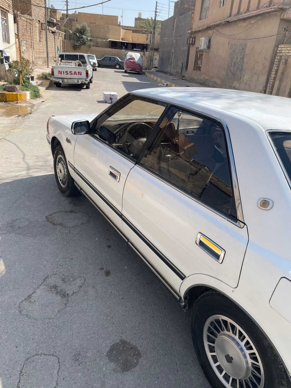 السلام عليكم
أخوان سياره جاهزه ونضيفه للبيع 

تبريد وي السويج 

بيها بس الكير بالنمره الثانيه يأخر باقي السياره خير من الله 

موجوده الفحص بالمنشور 

السعر 45 وبيها مجال 

الشراي يتصل او يتفضل خاص 

مكان السياره ناصريه سوك الشيوخ 

***********
