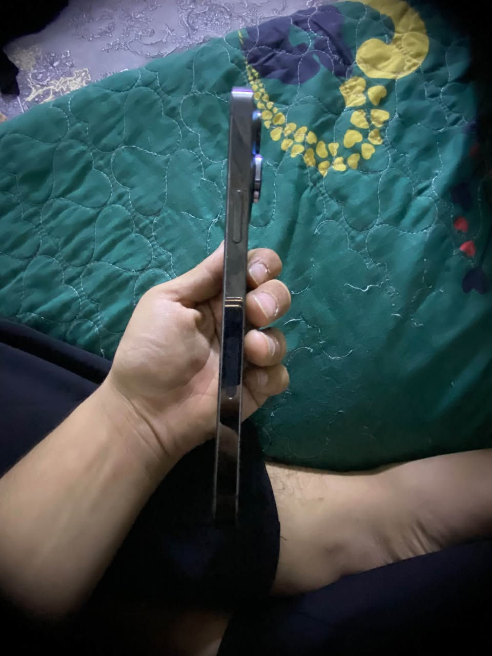 ايفون 13برو ماكس ذاكرة ٢٥٦ كلشي ما مبدل بي بطاريه ٩١ بلادي امريكي كامره دمعه مكان كركوك السعر٧٥٠ وبي مجال حك الجيه الاستفسار علا هاذه الرقم ***********
