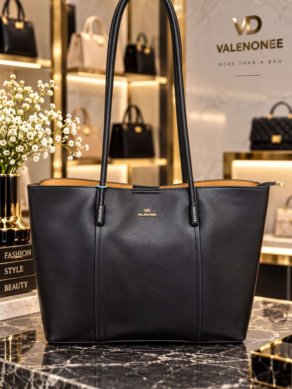 � وصلت الموديلات اللي تخلّي محلك غير! 🔥

👠 أحذية نسائية بأحدث الموديلات
👜 حقائب راقية ومواكبة للترند
📦 بيع بالجملة وبأسعار خاصة للتجار
✨ تشكيلة تتجدد باستمرار
🚚 تجهيز وشحن حسب الطلب

إذا أنت صاحب محل وتدور على موديلات مطلوبة وسعر جملة…
📩 راسلنا وخلي تجارتك تبدأ من هنا.

📍 بغداد – الشورجة – شارع الرشيد – فرع الذهب
📞 ***********

نص مكتوب في الصور:
- VD VALENONEE MORE THAN A BAG