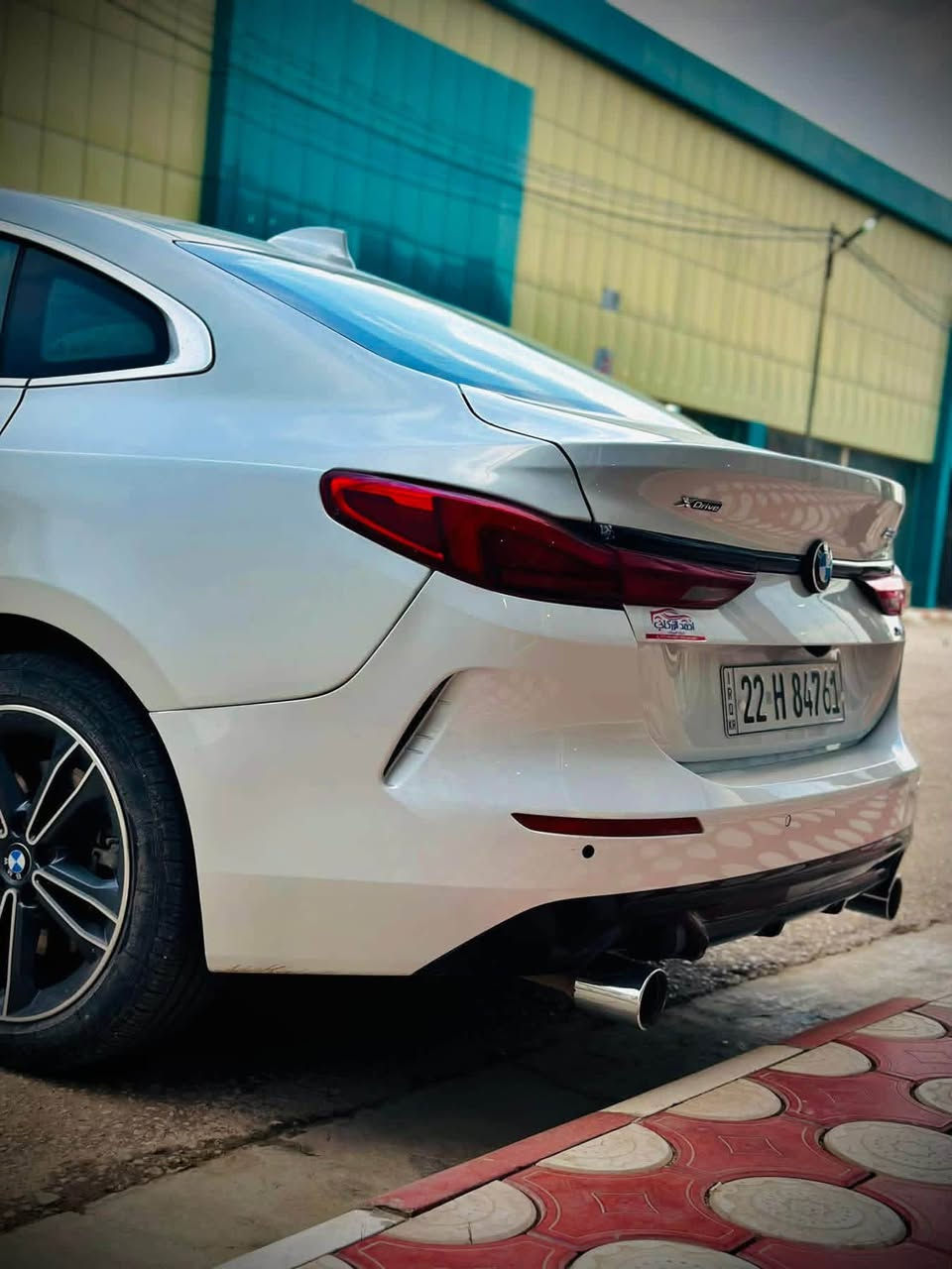 ‎للبيع BMW 228i xDrive 2022 
‎محرك 2000 twin power turbo 
‎السيارة وارد امريكي  
‎رقم اربيل تحويل سنوية 
‎ماشية 78.000كم 
‎كير ومحرك مكفولات
‎مواصفات :- 
‎رادارات امامي 
‎خلفي 
‎نقط عمياء 
‎حساسات امامي وخلفي 
‎مثبت سرعة 
‎فتحة بنوراما 
‎كشنات جلد 
‎استقبال ذكي 
‎اربع ابواب بصمة 
‎تشغيل عن بعد 
‎ثلاث انظمة قيادة 
‎ةEco pro - comfort- sport 
‎وبعد بيها هواي مواصفات المعروفة مالتها 
‎السيارة سيرفسس كامل ما ناقصها شي 
 ‎وحادثها خلفي  
السعر $170
للاستفسار اكثر الاتصال على ***********
