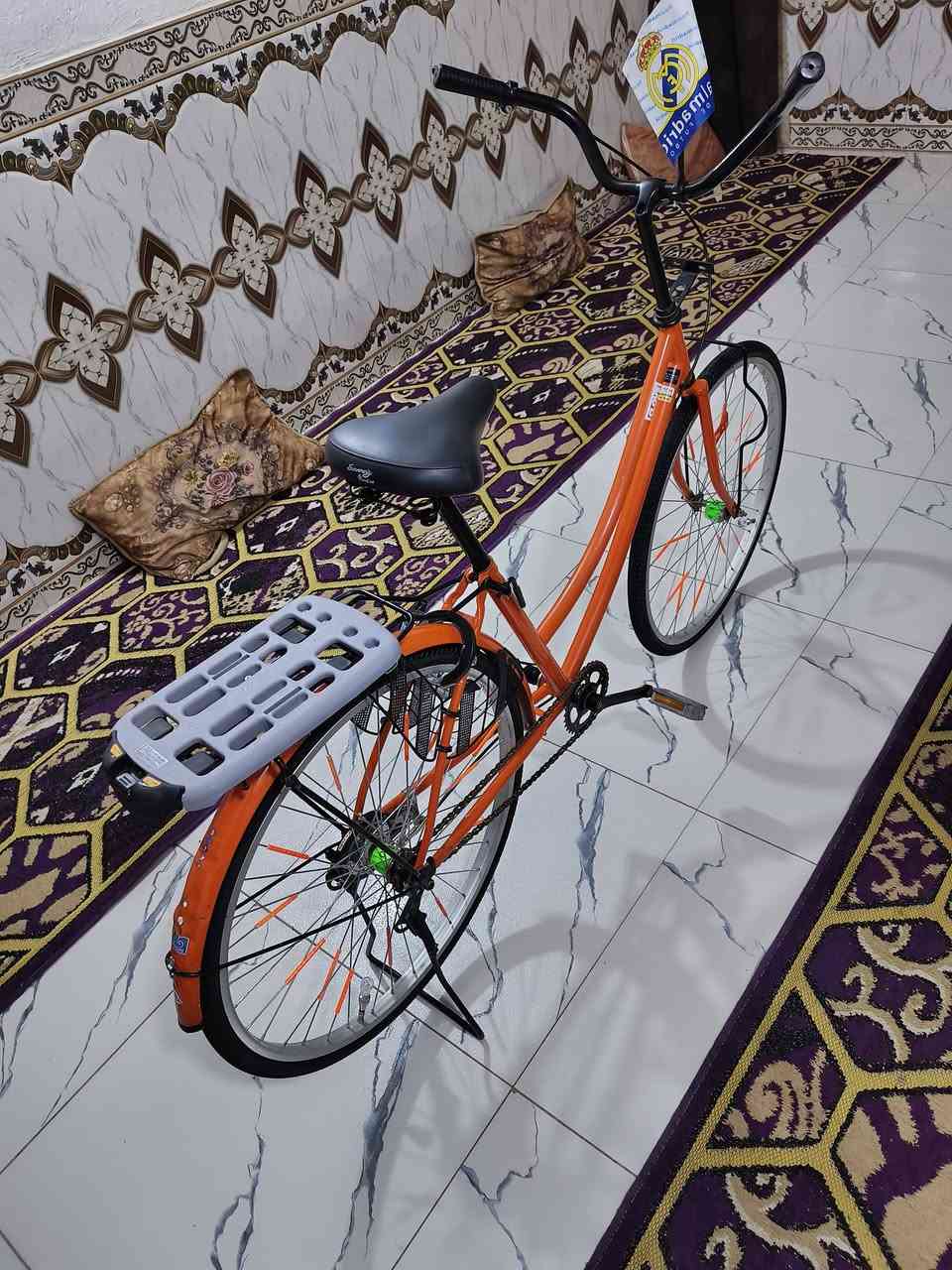 السلام عليكم بايسكل للبيع نظيف حجم 26 موديل 22 كان بغداد سعر 100% تواصل على الرقم***********
