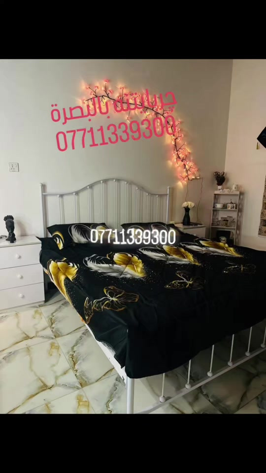 من بيت الزبونه #تجهيز #سرير #حديد #نفرين #لون_ابيض زبونتنه الطيبة محافظة البصرة  ***********

نص مكتوب في الصور:
- جربانية بالبصرة *********** ***********