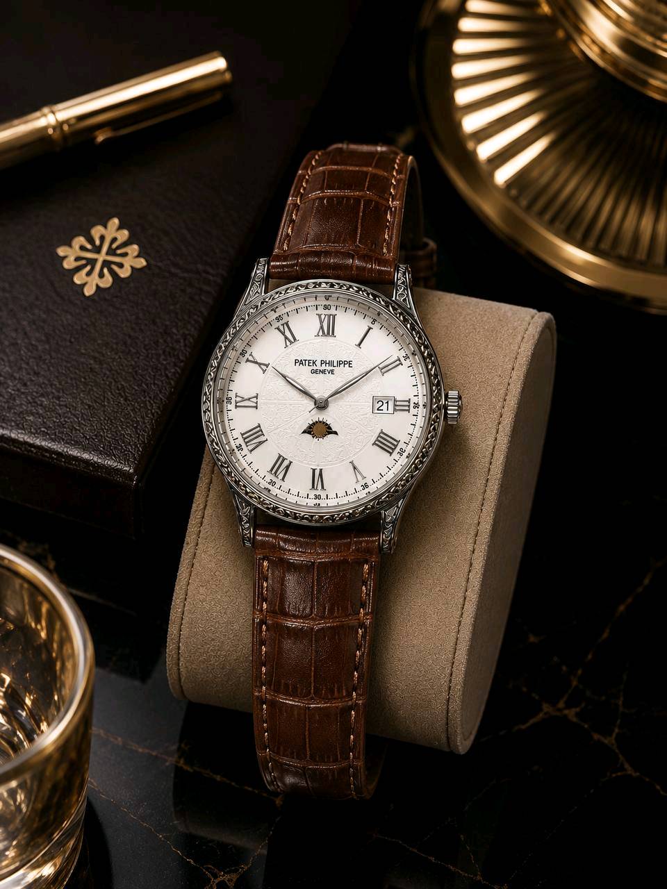 موديل جديد ⌚✨

رجالي باتك فليب PATEK Philippe
سير جلد مخيط 🧵
اطار مزغرف حفر 🔧
طلاء ثابت ✨
مقاوم للماء 💧
نافذة تاريخ 📅
ظهر مختوم 🔒
كوالتي جيد جداً 👍

الوزن 49 غرام ⚖️
القطر 42.50 ملم 📏
السمك 11 ملم

سعر القطعة 3500 الف 💰
سعر الدرزن 42.000 الف 📦