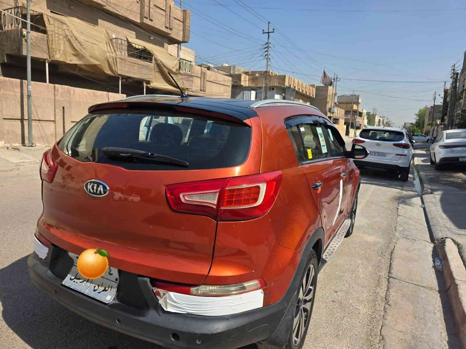 كيا سبورتج موديل ٢٠١٣ خليجي بأسمي تحويل مباشر محرك ٢٠٠٠ دووش كامرا فوول تحمات تقليل صرف وقود بلوتوث حاكيه مري شفط بيه ٣ قطع صبغ بدون دواخل بدون شواصي بدون لغود بدون ايرباك صبغ فقط محرك كير صدر تبريد جاهز السعر 108  للاتصال ***********
