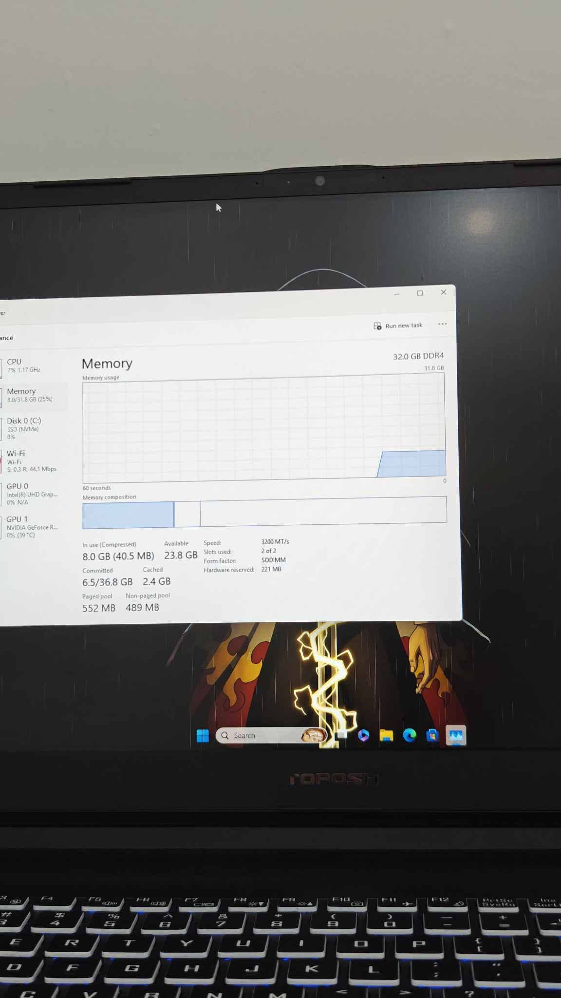 RTX 3060 • 32GB رام • شاشة 17.3 انش 144Hz