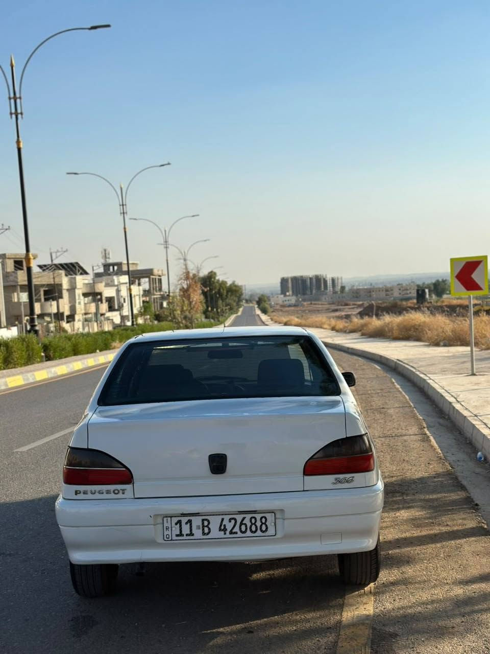 بيجو 306 للبيع فقط
شرط وكاله وتحويل 
محرك وكير شرط 
تبريد شغال ثلج🥶
مصبوغه صبغ عام 
ورمنيه كلها شغاله 
طخم نضيف تايرات نضيفه 
عنوان موصل ايسر حي الحدباء 
سعر 43 بيها مجال 
‭***********‬ 
*********** بي وتساب فقط
