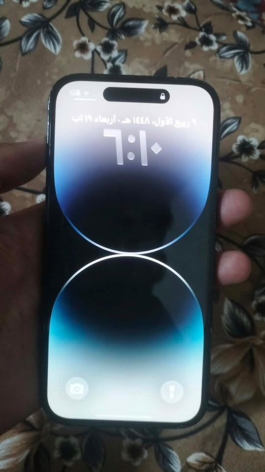 14برو
شاشه مستبدله اصليه 
بطاريه 100 مستبدله 
ذاكره 128 
تواصل واتساب ***********
