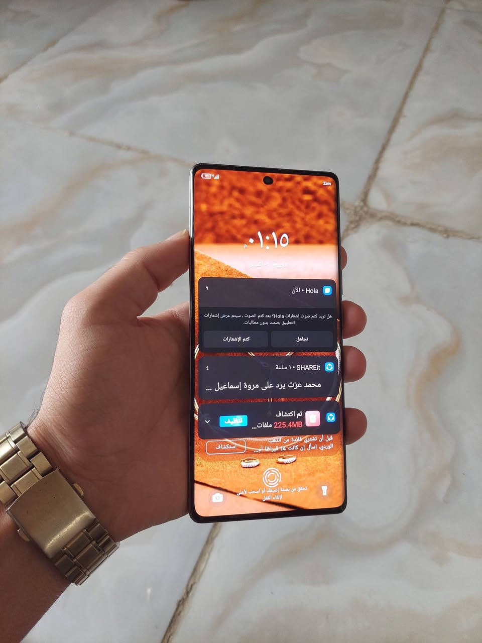 سبارك20 برو بلاس • ٢٥٦ • قفل