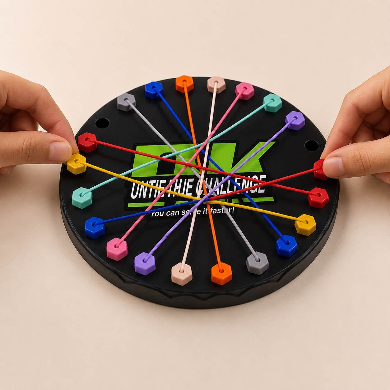 لعبة تحدي الحبال متعددة اللاعبين
السعر 15مع التوصيل 
للحجز ***********

نص مكتوب في الصور:
- Solve the rope challenge fun and educational
- #Educational Board Game Series#