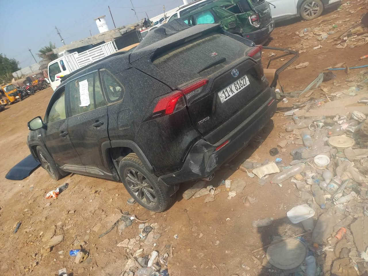 تويوتا • موتور خربان • حادث