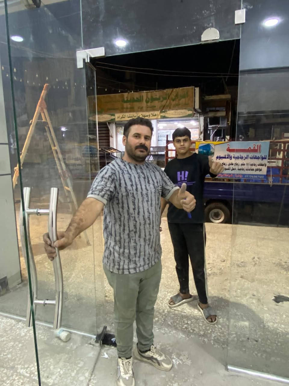 واجهات زجاج • زجاج ١٠ملم • اسعار تنافسية