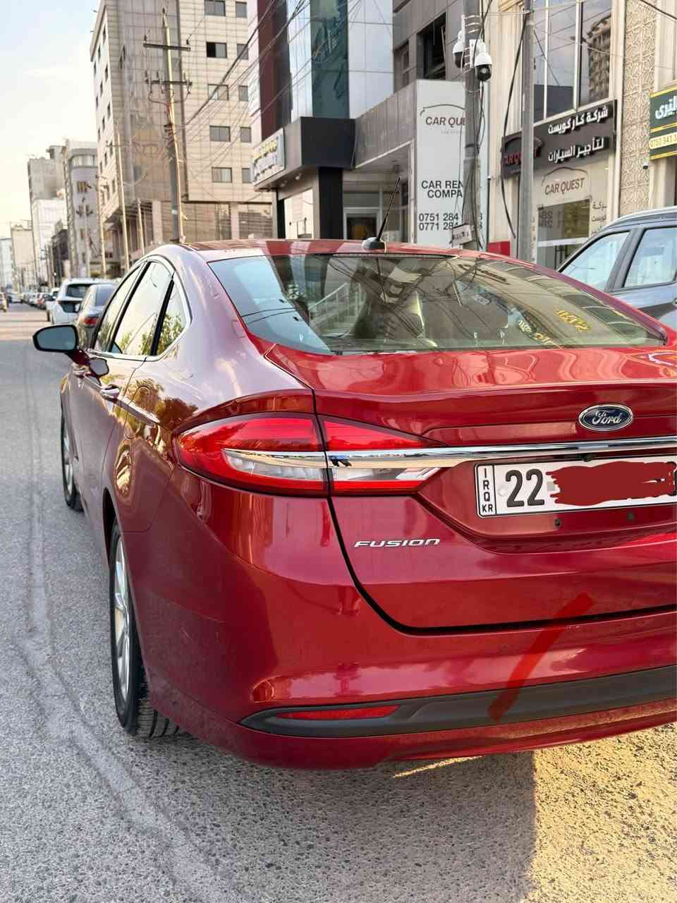 فورد فیوژن SE 2017 +
سەیارەکە بێ کێشەیە
شه‌غال
‎ئاوێنەکانی ئیشارەت و هیتەر
مەکینە و گێر بە شەرت 
فول مواسەفات 
یه‌ک دینار مسروفی نیه
کوشن کاره‌بای
سلاید 
کوشن جلد کوشن هیتەر رادار خەتی جادە
گێر بەسمە
لەسەر ساغەی سبوغ عام بەبێ سەقف 
بی ئرباگ
زۆر خاوێنە مەسروفی تێدانیە
شاشه گه‌وره
سوکان شفت
مەکینە ١٥ی تۆربو
*********** أربيل, العراق
