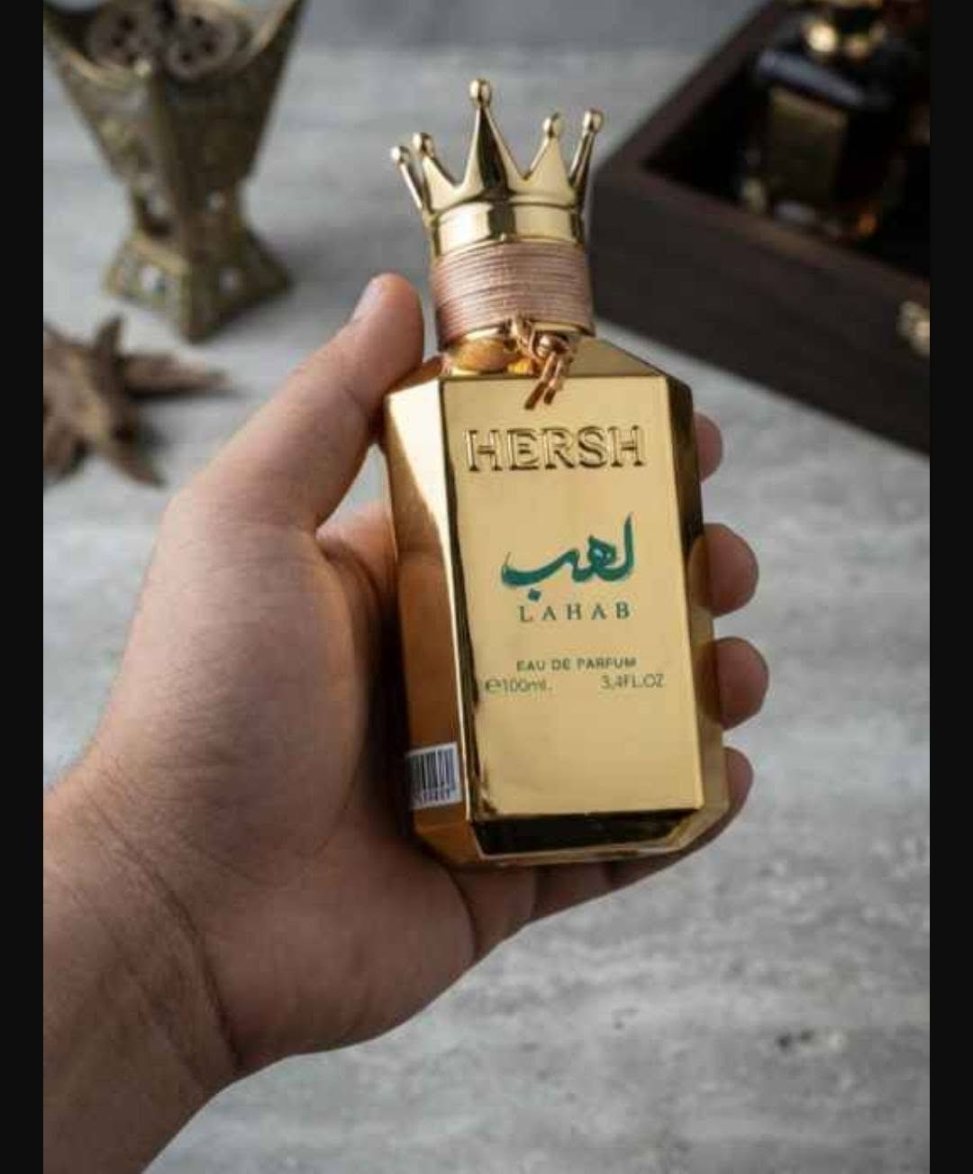 عطر هيرش لهب (Hirsch Lahab)
ماستر كوالتي
عطر فاخر ينبض بالقوة والجاذبية، يجمع بين نفحات الشرق الأصيلة والفخامة العصرية ليمنحك حضوراً طاغياً لا يُنسى طوال اليوم.
#هيرش_لهب #عطر_رجالي #لهب #عطورات

سعر 30 والتوصيل مجاني احجز الان يا بلاش
واتساب
***********
