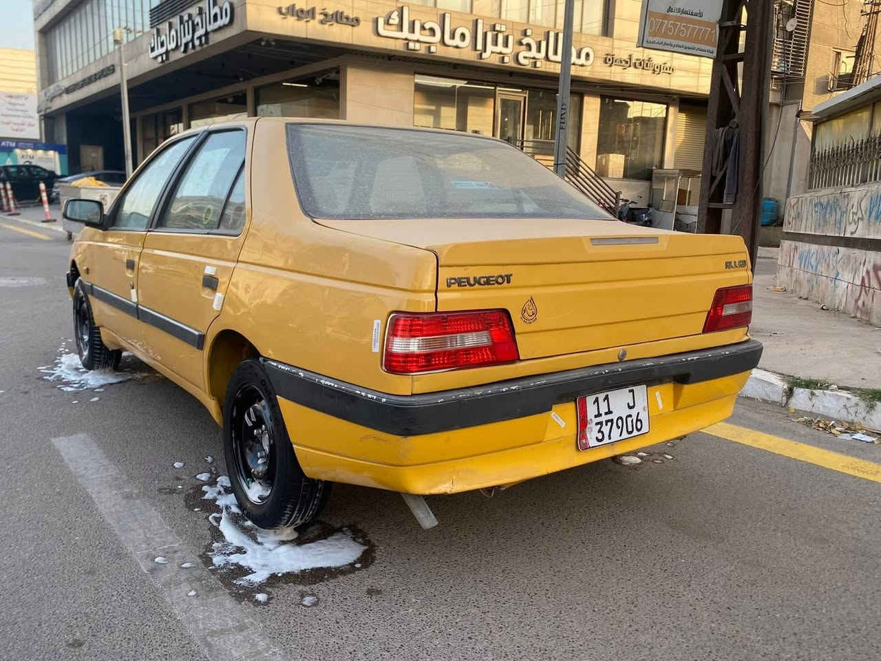 بيجو أكد للبيع موديل ٢٠١٦ بلاديه السياره رقم بغداد انكليزي مصفره هيئه وغرامات السعر ٣٦ وبيها مجال العنوان بغداد جسرديالى القديم ‏‪***********‬‏ للتواصل
