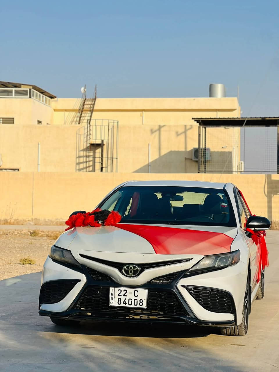 كامري 2022 se 
ضررها بونيد وجاملغ سكن 
وجاملغ سايق  اصبعين صبغ 
حادثها مو بچم 
سيارة جديدة رقم اربيل تحويل سنوية 2029
كله شرط بدون ايرباك سعرها 194 بي مجال ابيع مدة ابيع مراوس 
***********
