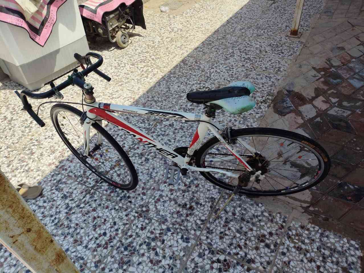 الباسكل سباق للبيع باسكل المنيوم خفيف و مرتب مال مسافات طويله حجم مالته 26 الى 27 للبيع بسعر 75 وبي مجال   مكاني بغداد معامل الحسينيه متواجد ماسنجر/ واتساب. ***********
