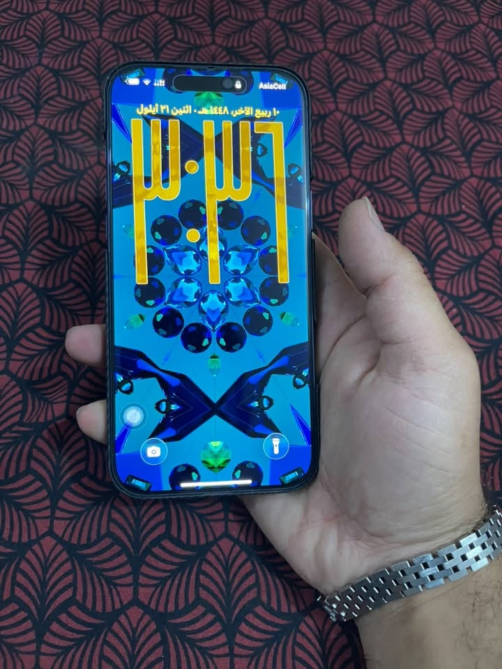 السلام عليكم 
 
iPhone 17 Pro Max  أيسم  256

العنوان :ديالى
  
السعر: 1.750  وبي مجال 

للتواصل واتساب، ***********

نص مكتوب في الصور:
- حالة البطارية
- عادية
- تعمل بطارية iPhone هذه على النحو المتوقع. حول البطارية والشحن...
- الحد الأقصى للقدرة
- %95
- هذا قياس لقدرة البطارية مقارنة بقدرتها عندما كانت جديدة. قد تتسبب القدرة المنخفضة بتقليل ساعات الاستخدام بين عملية الشحن والأخرى.
- عدد الدورات
- ٢٨١
- هذا هو عدد مرات استهلاك iPhone لققدرة البطارية.
- معرفة المزيد...
- تاريخ التصنيع
- كانون الأول ٢٠٢٥
- أول استخدام
- آذار ٢٠٢٦