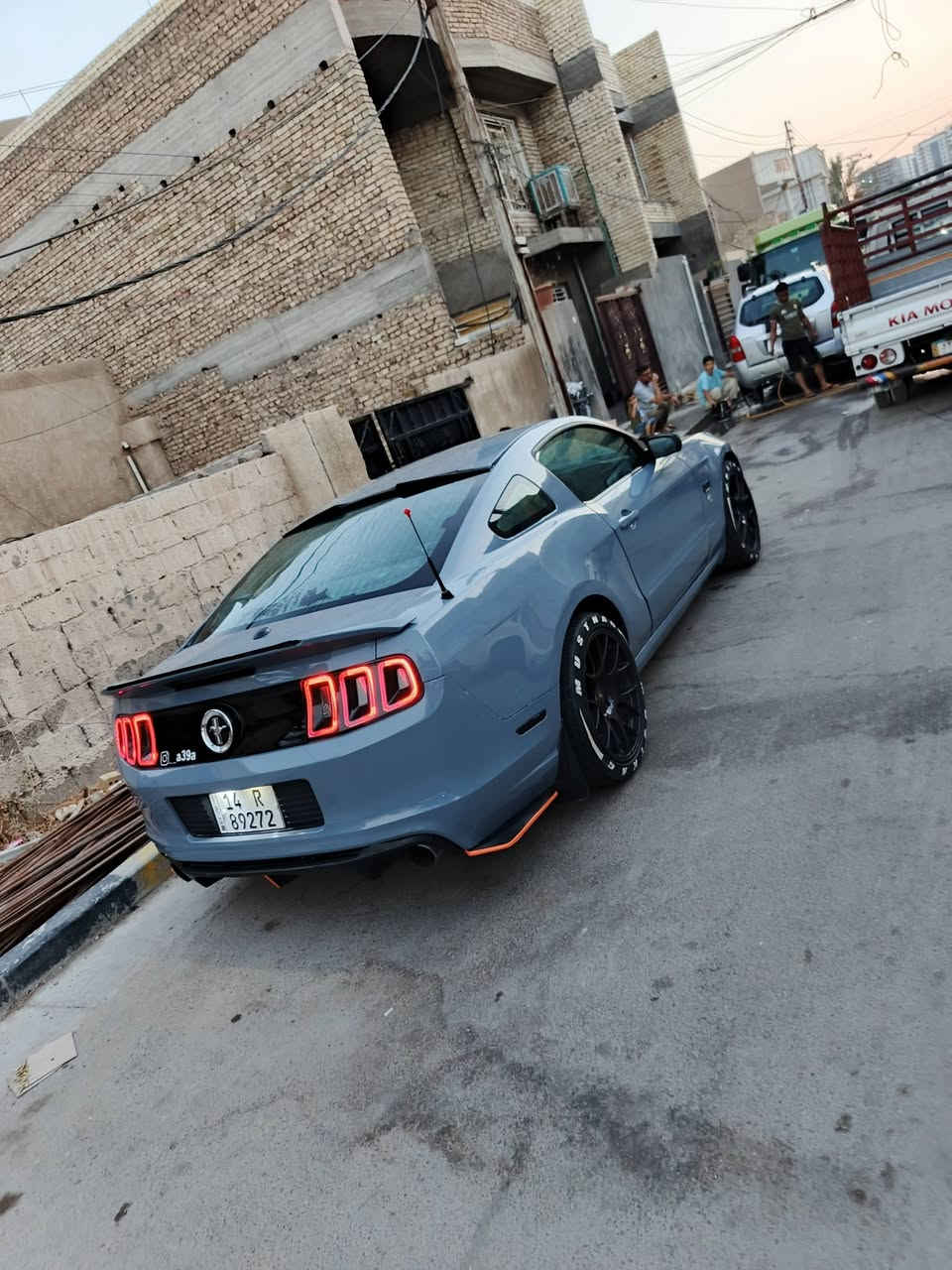 سلام عليكم موستنك2013فول برميوم دشبول سبع الوان 💙
السياره حيل مرتبه ومصروف عليها كلش هواي شوفت عينك 🍊
لون رصاصي غير محدد مغلفه سموكي ضمان 10سنوات ببي اف  صبغ حزام ضربه جاملغ  وبل عراق   جسر جاملغات لامامي سياره نصبتها تخبل شوفت عينك  لل بيع ب99 او مراوس  عليها دبات طرب🚀🚀 رقم بصره مشروع وطني كلشي كاتب لحد يسالني عن تفاصيل مكان بغداد *********** موجود خاص واتساب واتصال
