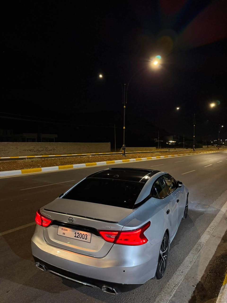 nissan maxima 2020
بـڕاوە قەپات قەپات مواسەفات  
سەیارەکە تاقانەیە لەجوانی
کامل مەسرەف کراوە کامل سێرڤس 
بەس لێخوڕینی دەوێ
کامل بەشەرت گێڕ مەکینە دەعم لێدراو کارەبای
هیچ مواسەفاتێکی نەقس نیە 
هیچ گڵۆپێکی پێ نیە لە شاشە 
سعری 73$مەجالێکی برایانە
شوێن ڕانیە 
watsapp *********** ***********
