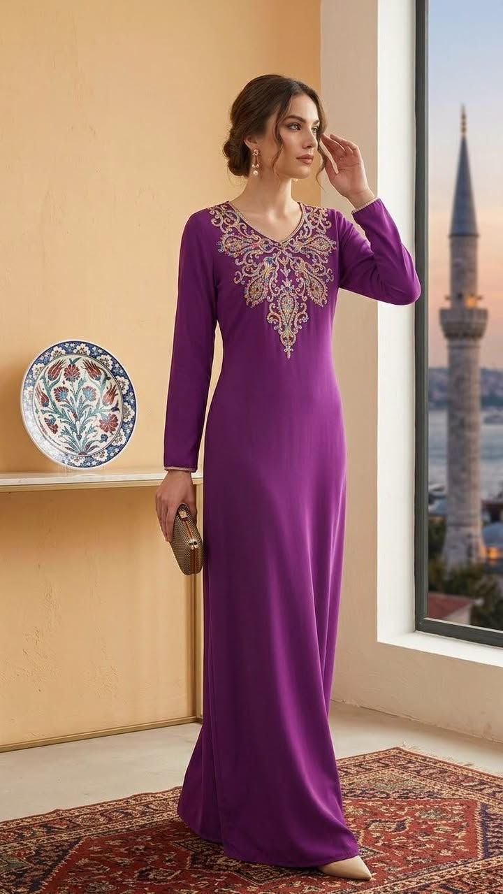 دشداشة نسائي • مقاسات M-XXL • تخفيضات