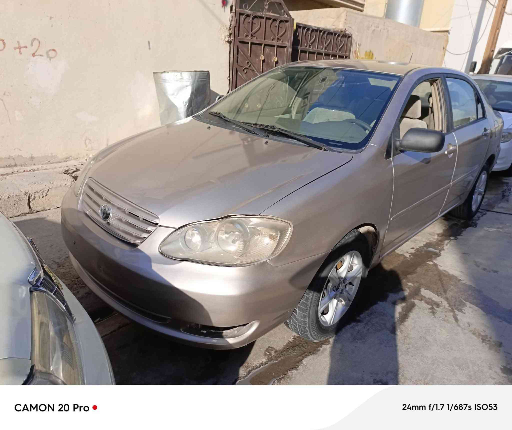 السلام عليكم كورلا نحله 2003 مال مزاد محرك كير خير من الله تبريد شغال صدر أمامي خلفي مضبوط السياره مصبوغة عام لجماليه اثر جراد بدون ضربه السياره بيه كتاب ترقيم ثاني يوم تروح تترقم السياره بغداد السعر 50 وبيه مجال للاستفسار الاتصال على الرقم‏‪***********

نص مكتوب في الصور:
- CAMON 20 Pro 24mm f/1.7 1/449s ISO52
- CAMON 20 Pro • 24mm f/1.7 1/687s ISO53
- CAMON 20 Pro 24mm f/1.7 1/517s ISO51
- CAMON 20 Pro 24mm f/1.7 1/982s ISO52
- CAMON 20 Pro • 24mm f/1.7 1/517s ISO51
- CAMON 20 Pro • 24mm f/1.7 1/481s ISO51