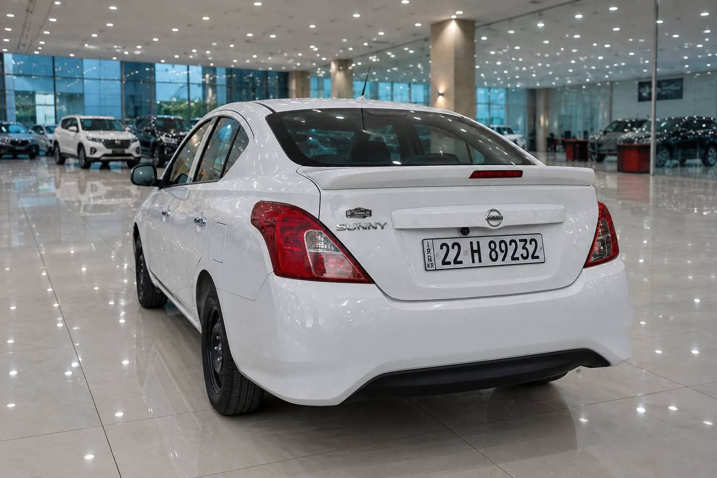 تحية طيبة 
نيسان صني 2024
53.000 km 
لوحات ( أربيل ) 
المنشأ : هندي 🔥🔥🔥
الشاصي حرف M ( هندي ) 
وليس حرف D  ( مصري ) 
كافة المواصفات موضحه في الصور 
فئة ( A- plus ) سبايدر أصلي 
السنوية لغاية نهاية 2029
السعر المطلوب 122 🔥🔥
ملاحظة السيارة مكفولة بيها بارد قليل جداً اثر طخة 
 بيع فقط
هاتف: *********** 
مكان السيارة : النجف
