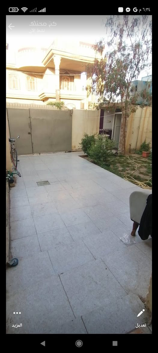 السلام عليكم. مشتمل للبيع.المساحه 150. منطقه الشهداء حي الظباط الرابعه. طابقين، بناء طابوق الارضية سيراميك الطابق الأول غرفه ستقبال صاله ومطبخ وصحيات خارج وداخل. حديقه وكراج سيارة. الطابق ثاني غرفتين. وصاله. السعر ع رقم الجوال ***********@

نص مكتوب في الصور:
- كن مختلف
- نشط الآن
- المزيد
- تعديل