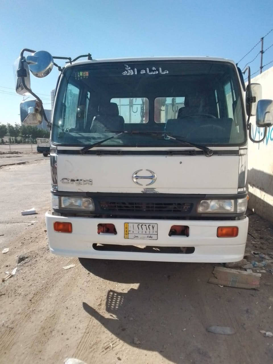 هينو منغولي محرك 60 يبخر  بلسنوية حمل. قمارة وبدي مال انكر جدد مبدل فردة مال شاصي  مكان السيارة بغداد. السعر 115 بيهة مجال بصيط  رقم الهاتف ***********. ذكرتلك كلشي مو شراي لا تخابر ولا كل شبيهة لين ذاكرلك كل شي
