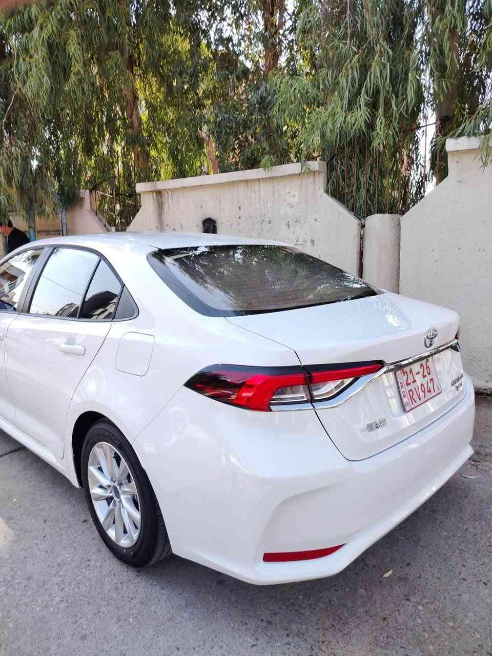 Toyota corolla 2025 
بۆ فرۆشتن
ڕەقەم کاتیی  
٧،٥٠٠ کم ڕۆشتووە 
هیچ شوختوو چاڵی نیە
سعری ١٦٦$ 
ژ.م *********** السليمانية, العراق
