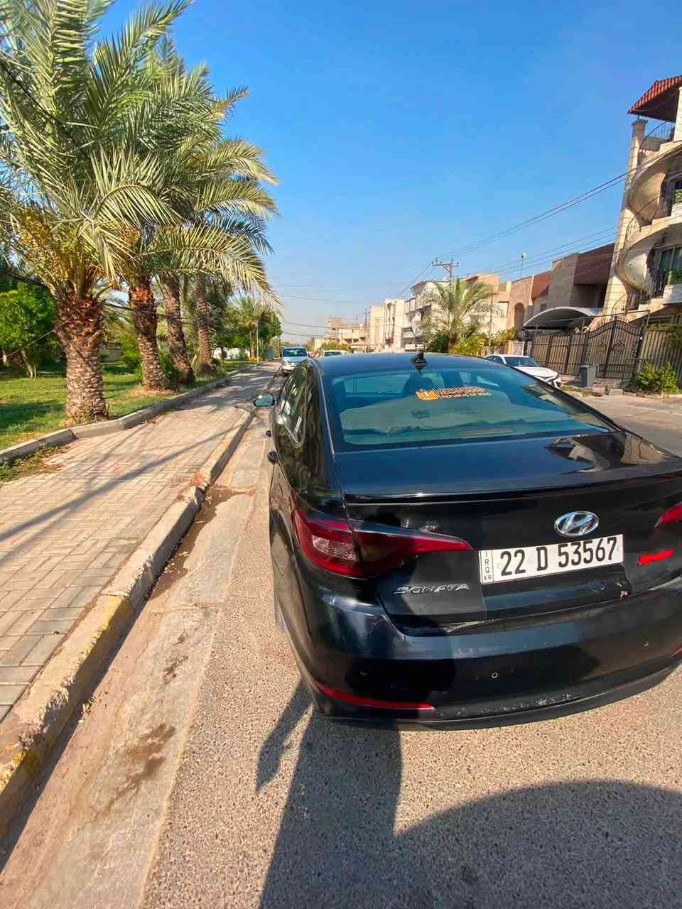 #للبيع  #للبيع #للبيع 
سوناتا 2017 اسود وارد امريكي 
رقم اربيل دولي ماشية ١٤٩ الف 
تحويل مباشر ...
 - المحرك: مبدل مكينة جديدة (ماشية عليها 9,000 فقط)
✨ الميزات والإضافات:
 - تحكمات ستيرن كاملة
 - نظام القيادة ثلاثي : نظام نورمل -ايكو - سبورت 

 - النظام الصوتي والراحة : 
تبريد وتدفئة ممتازة- شاشة لمس تاب -حساسات خلفيه -كاميرا خلفية -نظام AUX -بلوتوث 
- بطارية جديدة 
🔧 حالة السيارة والحادث:
 - السيارة مكفولة عدا حادث بسيط في الجاملغ الخلفي +شخط في الباب خلف السايق . 
📍 السعر : 114 وبيها مجال بسيط 
 - مكان السيارة: بغداد - السيدية
 للتواصل والاستفسار : ***********
