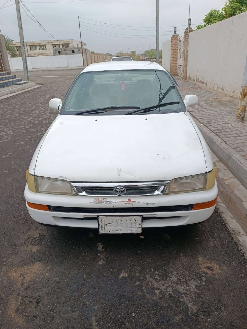 تحيه طيبه/كورلا موديل92 رقم بغداد سنويه لل27مكينه خير من الله كير جديد حداده اماميه فول الخلفيه بيها بس البوش تعبانه
تبريدها الكمبريسر شغال بي ماعرف شنو نقصه  تخم تاير بيها دحجه بسيطه بالباب العبري  العنوان واسط الزبيديه ترهم مراوس بسياره حمل السعر 42وبيها مجال  ***********2
