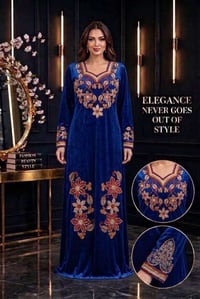 دشداشة ستراس • ٤ ألوان • مقاسات L-5XL