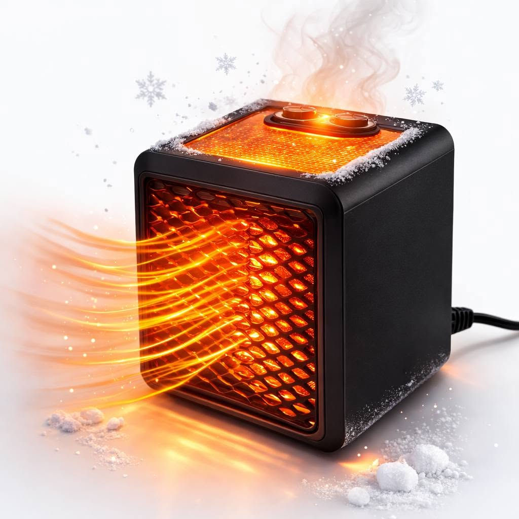 🔥❄️ خليك دافي بسرعة وسهولة!

دفاية سيراميك Handy Heater Pure Warmth:

• حرارة قوية وسريعة بتقنية السيراميك 🔥
• 3 مستويات تشغيل 🌡️
• فلتر True Shield ينقي الهواء 🍃
• سطح بارد الملمس وحماية تلقائية ✅

تصميم مدمج وسلك مخفي، دفاية مثالية للمنزل أو المكتب 🏠
