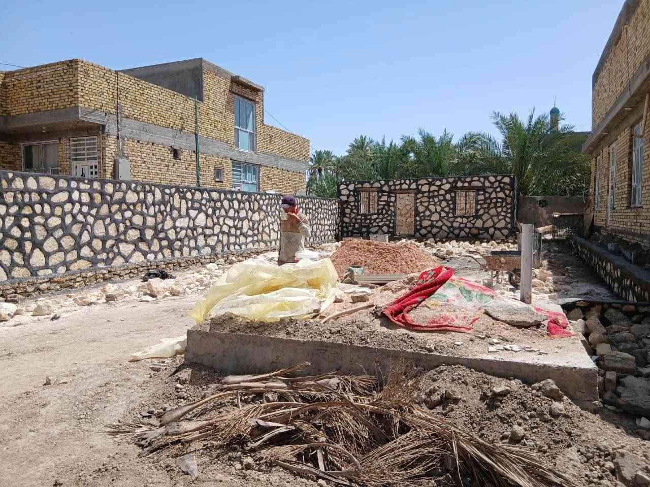 الحلة • بناء حجر • تطبيك ممرات