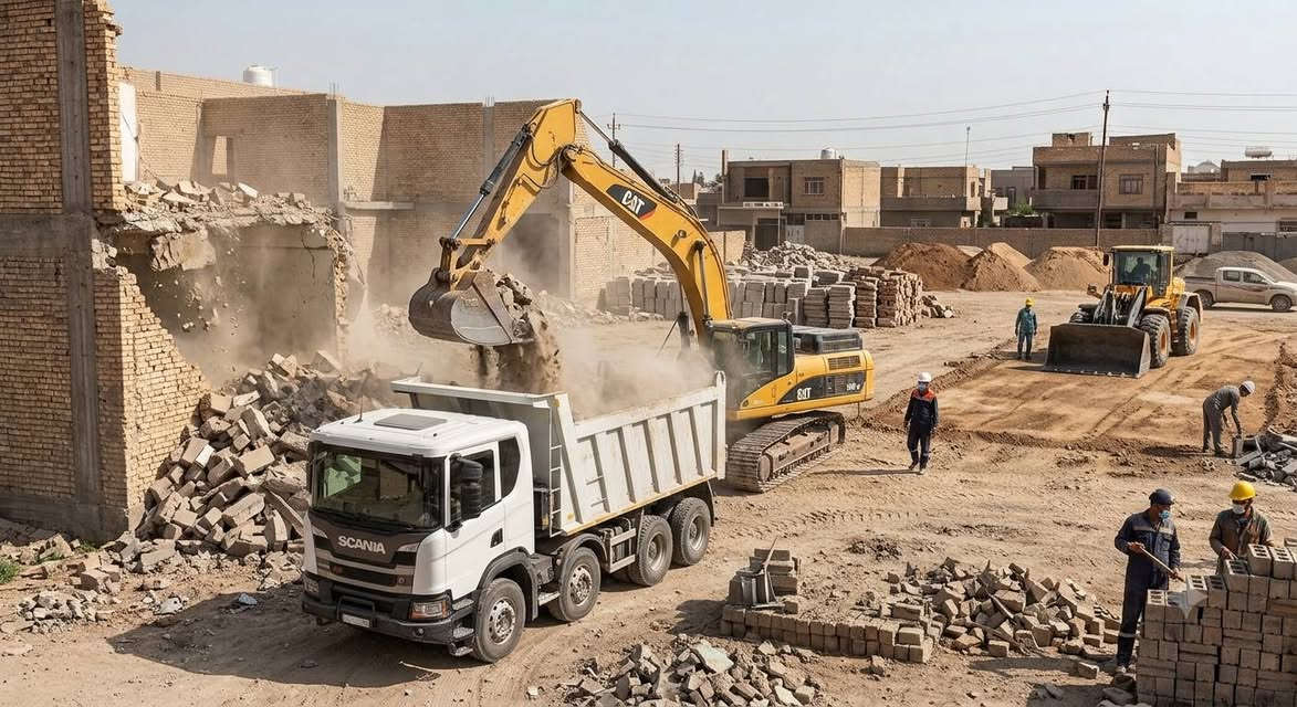 شركة المؤمل للمقاولات العامة والخدمات اللوجستية والآليات الثقيلة 🏗️🚜
​إلى كافة أصحاب المشاريع، الشركات، والمقاولين في البصره وكافة الاقضيه والنواحي  
نضع بين أيديكم أسطولاً متكاملاً من الآليات الثقيلة والخدمات الهندسية بخبرة وكفاءة عالية لتنفيذ أعمالكم بأفضل المواصفات وأسرع وقت.
​🔹 خدماتنا المتكاملة تشمل:
​أعمال الحفر: (حفر أساس، قنوات، وتسوية الأراضي بأحدث الحفارات).
​أعمال الهدم والإزالة: (هدّم المباني والمنشآت، رفع وإزالة الأنقاض، وتنظيف المواقع بالكامل).
​أعمال الحدل: (حدل التربة، تمهيد الطرق، وضمان جودة وطبقات التأسيس).
​تجهيز الآليات الثقيلة وشاحنات النقل: (توفر لدينا شاحنات نقل لوريات، شفلات، وقلابات لمختلف أحجام الأعمال اللوجستية).
وباسعار تنافسيه 💲💰
​📍 العنوان: البصره - العراق 
📞 للحجز والاستفسار، يرجى الاتصال على الأرقام التالية:
​آسيا سييل: ***********
​زين العراق: ***********
​شركة المؤمل.. أساس قوي لمستقبل مستدام 🤝✨
