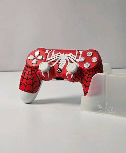 جوستك تحكم لاسلكية PS4 DualShock 4 ستايل سبايدر مان
(السعر25الف) مع التوصيل