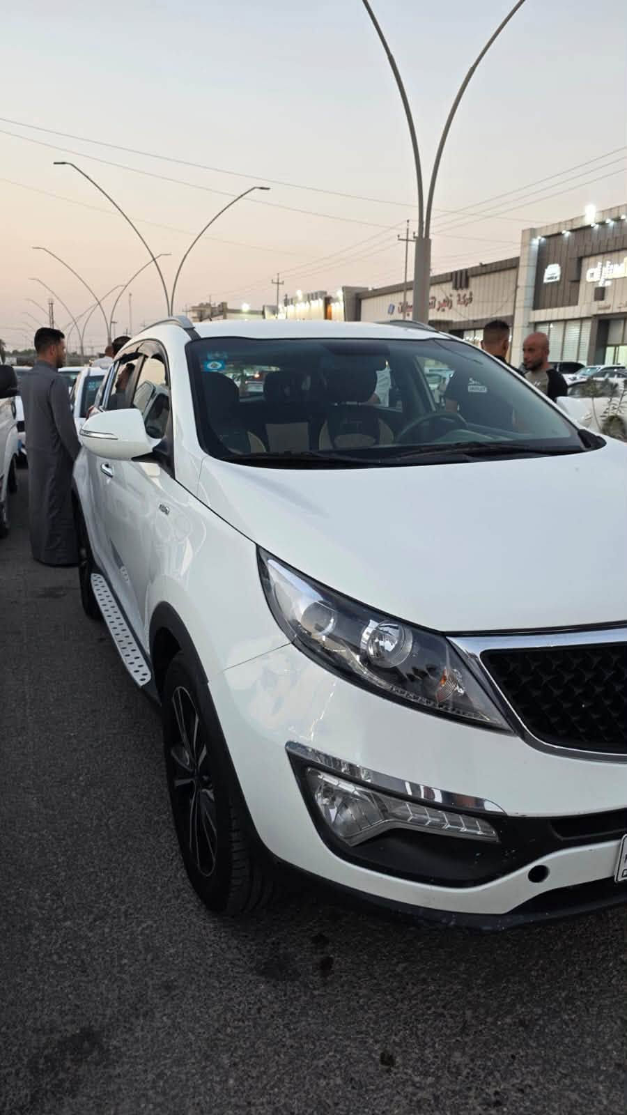 سياره سبورتج للبيع موديل 2017 خليجي مشروع وطني بغداد الرقم الجديد لون ابيض بأسمي بدون صبغ السعر 15 ونص وبيه مجال
رقم الهاتف
***********
