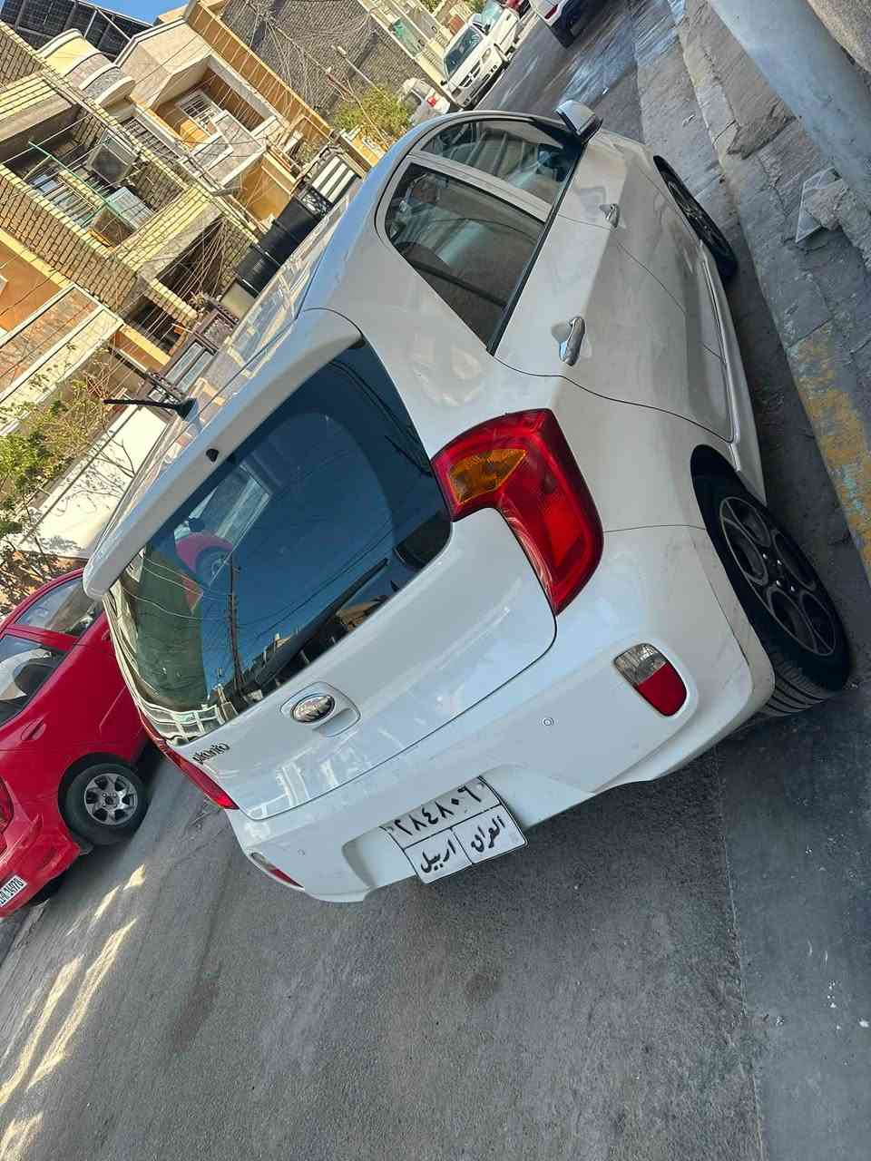 مكلف بالنشر 
السلام عليكم 
كيا بيكانتو 
موديل ٢٠١٣ 
بيهة كم قطعة صبغ اثر طخات بسيطة
تخم تاير جديد
صدر جديد
تبريد شغال 
رقم اربيل 
السعر ٧٣
مكاني بغداد حي الجهاد 
***********
