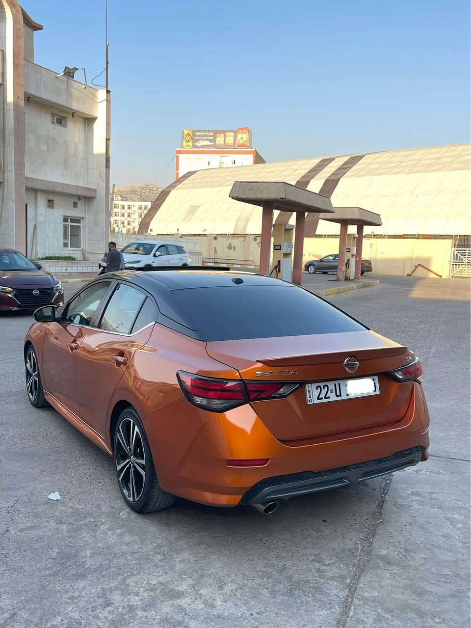 سياره نيسان سنترا موديل 2023
مواصفات SR معروفة
سياره فول فول مواصفات 
بلادي سقف اسود و تكمة اسود 
بيها بولند صبغ بدون دواخل شرط 
ارباك ستيرن و تكمة طاك 
دشبول شرط 
الون سياره حلوة 
تحويل شرط 
كير و محرك شرط 
سعـــر 128$ ورقة بيها مجال 
مكان سيارة عقرة 
رقم تلفون واتساب فايبر 
*********** اكر, نينوى
