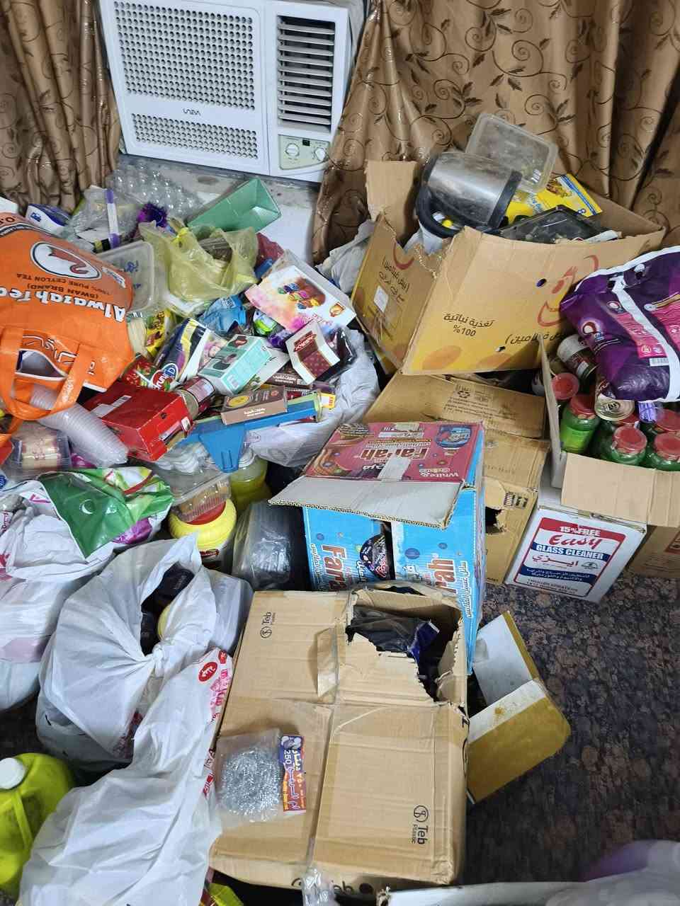مواد غذائية • كمية جبيرة • بغداد البنوك