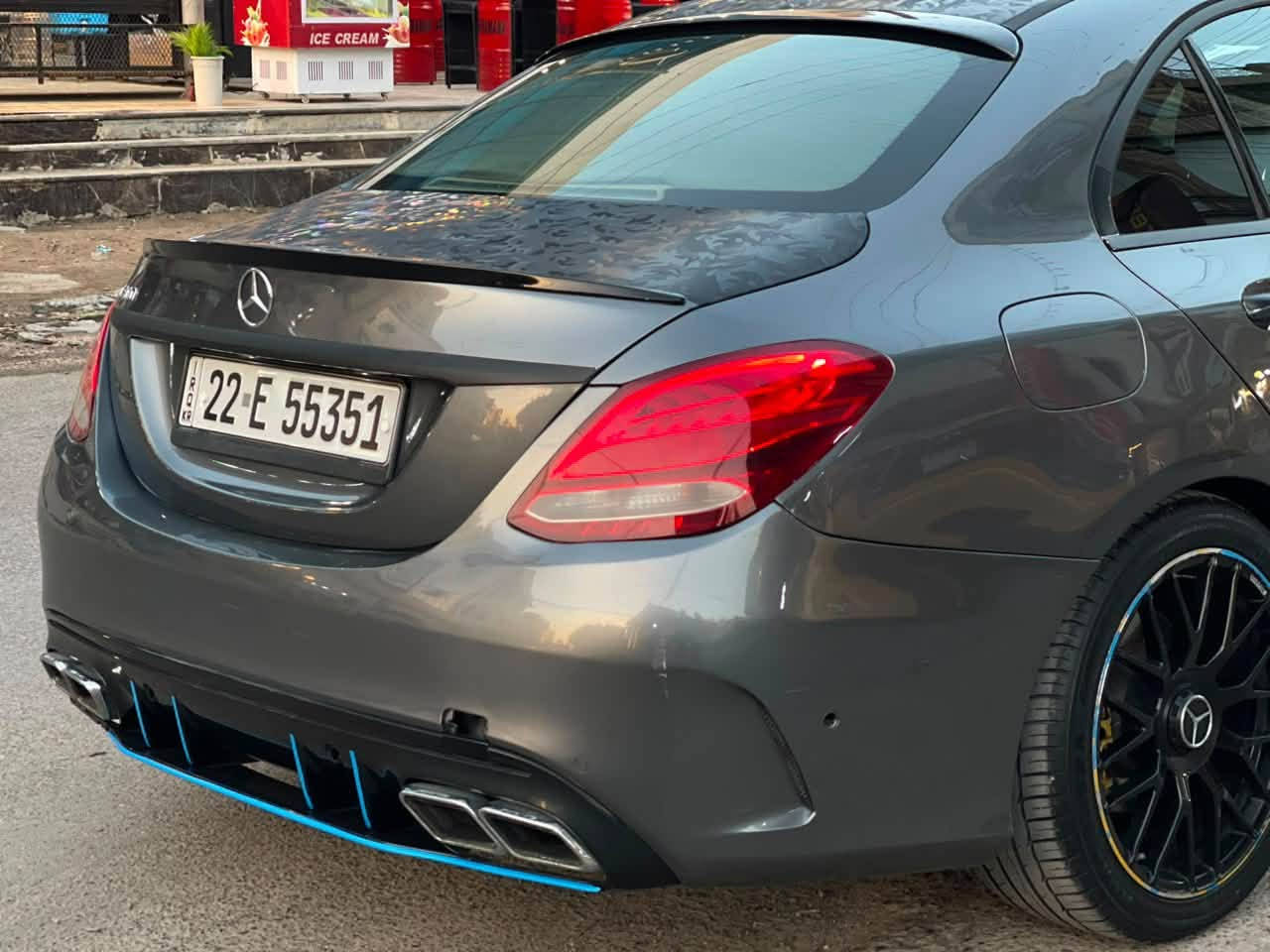 C300 ٢٠١٧ • حادث امريكا • كت AMG