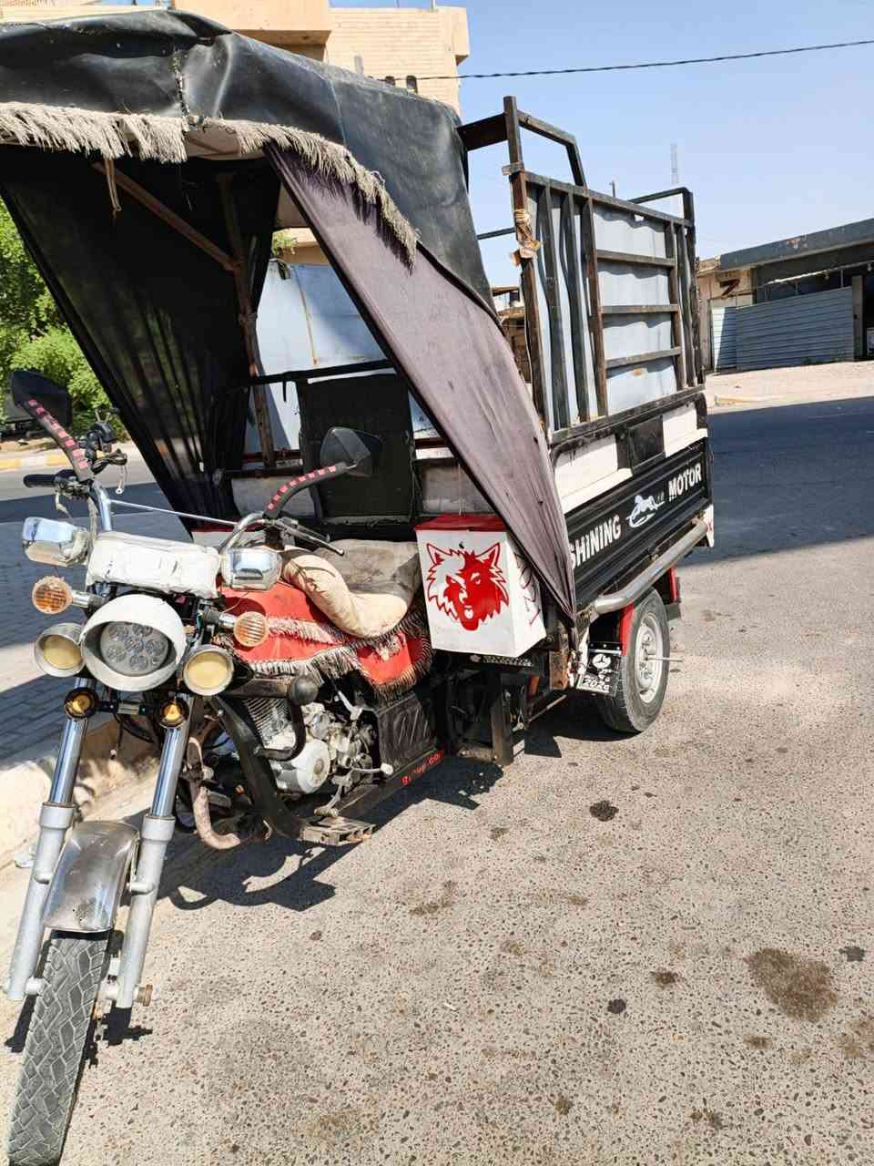 سلام عليكم ستوته لبيع موديل ٢١ محرك 200 مفتوح مجفت جديد وكلجاته جدد بس سحبت بيه سياره وضعفن شاصي شرط بدي شرط لا غياس ولا لحيم  دبلات    لمامي ولخلفي شرط صدر شرط صار شهر من بدلته كهربايات يعوزهن تردتيب  ستوته مال جنيه سعر 1525 وبيه مجال مكانه تكريت وملاحضه غير متواجد علا فيسبوك تصال علا رقم ***********
