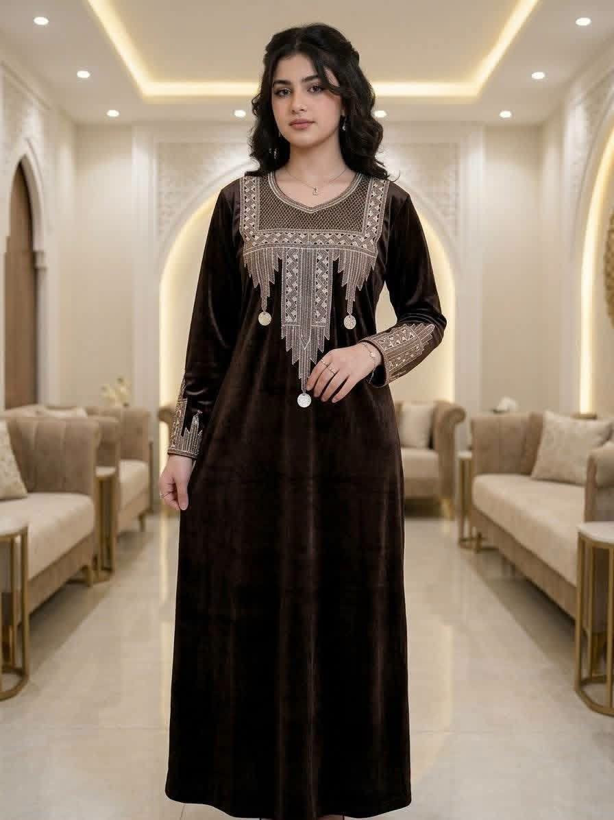 دشداشه نسائي • درجة اولى • مقاسات L-XL-XXL